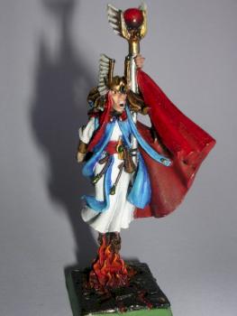 Mago alto elfo del fuego by Mikav the elf