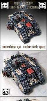 Dark Templars Land Raider Crusader by gothicarmy