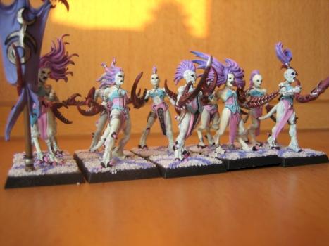New Daemonettes of Slaanesh by LuckyLuciano