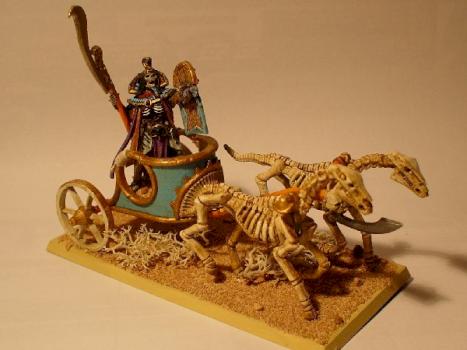 Khemri Prince on chariot by DuAn Ra