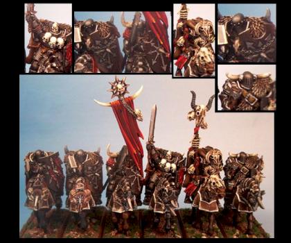 Chaos Knights Regiment by alexander