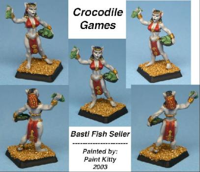 Basti Camp-Follower Fish Seller by Paint Kitty