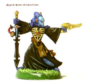 Eldar Warlock by CypherSushi