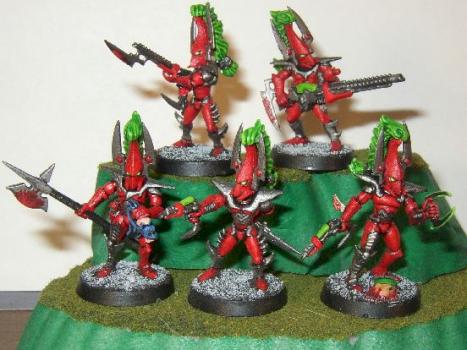 Dark Eldar Warriors by Nephilim777