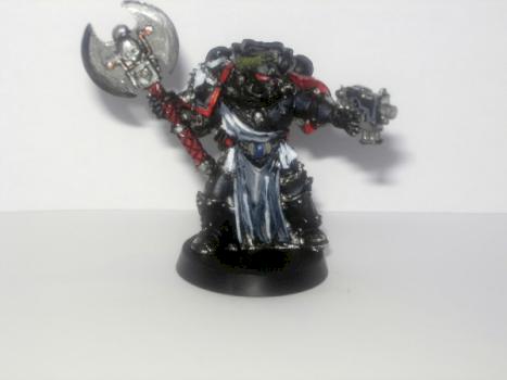 Veteran space marine (my first model online) by JonnyX