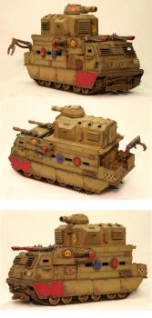 Ork super battlewagon by Spanky