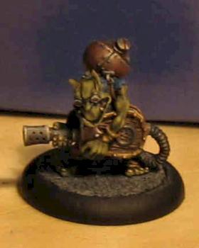 Goblin mit Blasebalk by dwarf