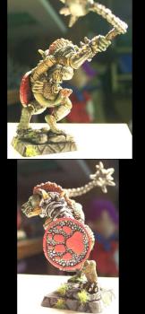 Krokuta, Female Gnoll Cleric by Jax