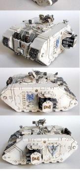 Dark Angels Deathwing  Landraider Crusader by FIGURAOBSCURA