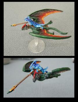 Teranadon rider by LaughingVixen