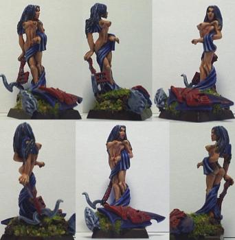 dark elf warrior female nude by bretonian man