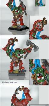 Orc Warboss by Krisolov