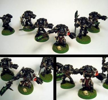 First Grey Knights Squad by Destraal