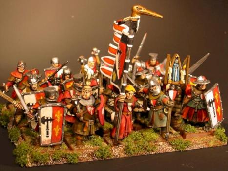 Bretonian Footmen by T. Duerrschmidt