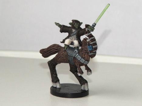 Yoda sur son Kybuck by béorn