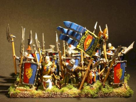 Bretonian Halberdiers by T. Duerrschmidt