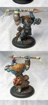 Trollblood Impaler Troll by chiquita