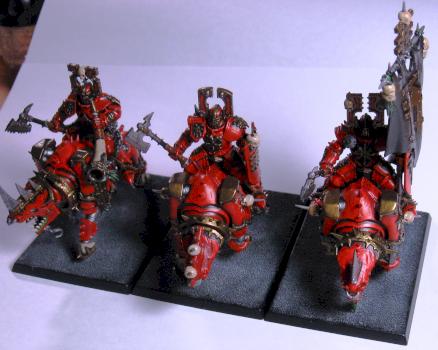 Skullcrushers of Khorne by hammerandbrush