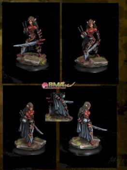 Chivane,Red Mantis Assasin by belminiart
