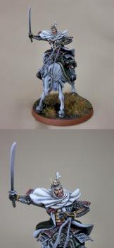 Uesugi Kenshin on horseback by MRF