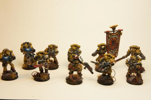 Imperial Fists squad 1 by x2painting