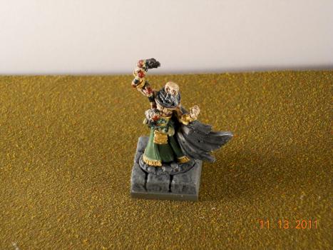 Human Wizard with Snake by Hammey Aneggs