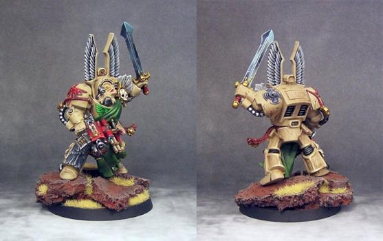 Dark Angels Deathwing Terminator sergeant by lovall