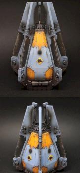 Space Wolves Drop Pod by zulus