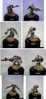 nurgle terminator (commission work) by avalon008