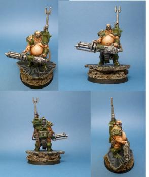 Imperial Guardsman 'little' Belwas (Nurgle Lord Conversion) by Astral Knight