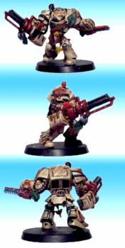Deathwing Terminator with Chainfist and Assault Cannon by Noxred