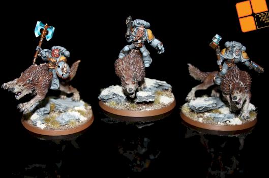 Thunderwolf Cavalry by BattlePaintStudio