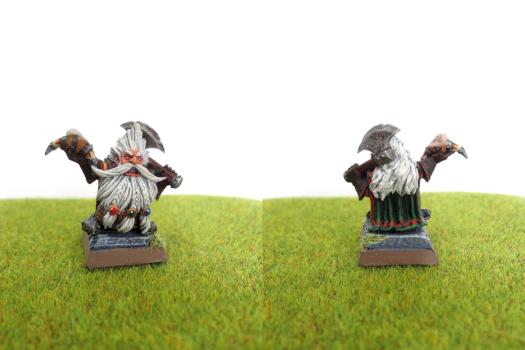 Karak Kadrik Dwarf: Grombrindal French White Dwarf 6th version by Dohkoj