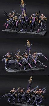 Hellstriders of Slaanesh with Command by BloodyBeast.com