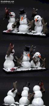Evil Snowmen Ogre Yhetees by BloodyBeast.com