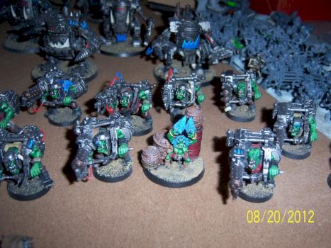 Ork objective and lootas by LordAba