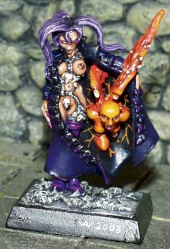 Chaos Sorceress by Daya
