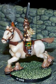 Celtos female mounted warrior by Daya