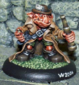Gobblin Reporter by Daya