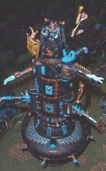 Tzeentch Sorcerer Tower - Chaos W40K Vehicle by AlaricCantonain