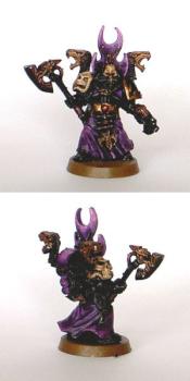 40k Slaanesh Sorcerer Lord by Louzeifer