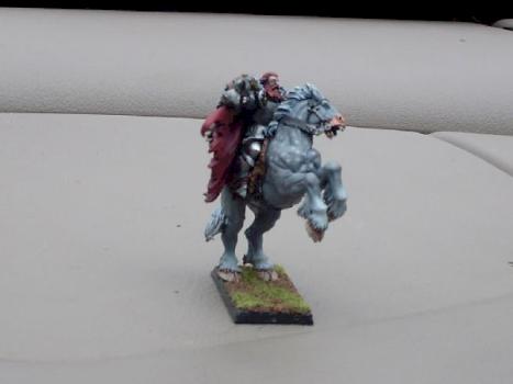 Another pic of Warhammer Fantasy Converted White Wolf Grandmaster by berniesbrush