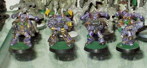 Alpha Legion tactical squad by hyvemind