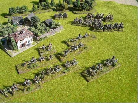 6mm Austrian Napoleonics by pushbike
