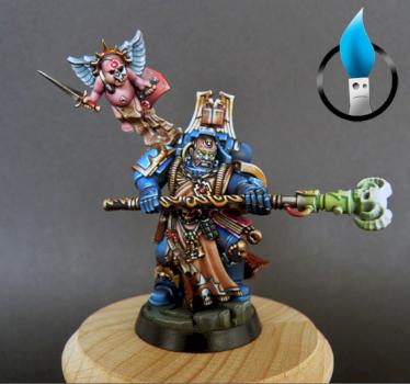 Space Marines Librarian by dexterzg