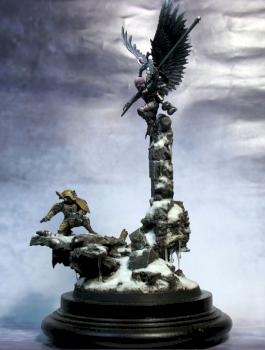 Tau vs Dark Eldar : Silver at GD Ita 2012 cat Duel by King Kender