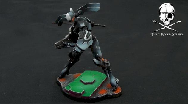 Infinity ALEPH army by Jolly Roger Studio