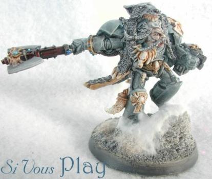 Space Wolf Lord Logan Grimnar by sivousplay