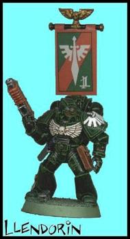 Dark Angel Squad Leader by llendorin