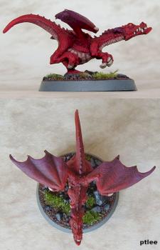 Very Young Red Dragon by Temperance